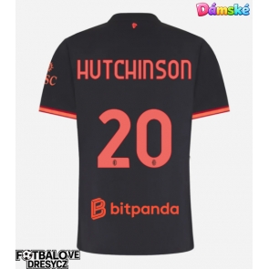 AC Milan Omari Hutchinson #20 Dámské Alternativní Dres 2026-27 Krátký Rukáv AC Milan Omari Hutchinson #20 Dámské Alternativní Dres 2026-27 Krátký Rukáv